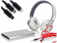 KÁBOVÉ SLÚCHADLÁ PRE MLÁDEŽ + POWERBANK 10000 KÁBOVÉ SLÚCHADLÁ PRE MLÁDEŽ + POWERBANK 10000