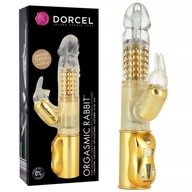 Vibrátor na králiky ORGASMIC RABBIT GOLD s funkciou rotácie Dorcel Vibrátor na králiky ORGASMIC RABBIT GOLD s funkciou rotácie Dorcel