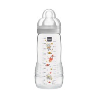 Mam Baby fľaša 330ml Easy Active 4m šedá Mam Baby fľaša 330ml Easy Active 4m šedá