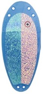 Flasher VK Salmon 8 (Egg) - Blue Rainbow / Pearl