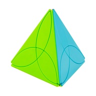 Ďatelina Pyraminx kocka + stojan na Rubikovu kocku Ďatelina Pyraminx kocka + stojan na Rubikovu kocku