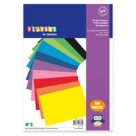 Farebný papier A4 - 10 farieb 100g 100 listov Farebný papier A4 - 10 farieb 100g 100 listov
