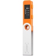 Nová oranžová peňaženka BTC Ledger nano S PLUS