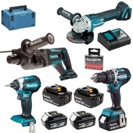 MAKITA COMBO SADA 4 NÁRADÍ 18V 4xAKUMULÁTOR MAKITA COMBO SADA 4 NÁRADÍ 18V 4xAKUMULÁTOR