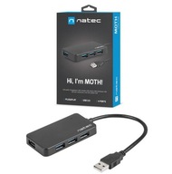 Hub Natec Moth 4-port USB 3.0