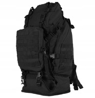 Taktický batoh Camo Overload Black Expedition