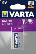 1X VARTA LITHIUM PROFESSIONAL 9V (BLISTER) 1X VARTA LITHIUM PROFESSIONAL 9V (BLISTER)