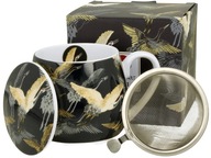 PORCELÁNOVÝ sudový hrnček 430 ml s čajovým lúhom BYLINKY ŽERIAV V NOCI PORCELÁNOVÝ sudový hrnček 430 ml s čajovým lúhom BYLINKY ŽERIAV V NOCI