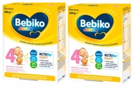 BEBIKO Junior 4 Nutriflor upravené mlieko 2x600 BEBIKO Junior 4 Nutriflor upravené mlieko 2x600