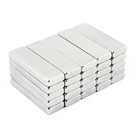 SILNÝ NEODYMOVÝ TANIEROVÝ MAGNET 20x6x2,4 - SADA 25 ks SILNÝ NEODYMOVÝ TANIEROVÝ MAGNET 20x6x2,4 - SADA 25 ks