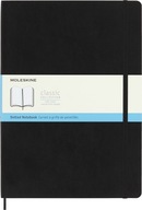 Moleskine Classic A4 bodkovaný čierny mäkký zápisník