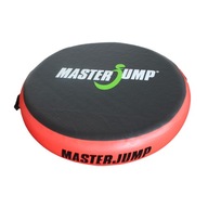 Okrúhla podložka MASTERJUMP 100 x 20 cm čierno-červená