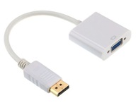 GEMBIRD Display Port VGA adaptér biely GEMBIRD Display Port VGA adaptér biely