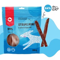 MACED Pochúťka pre psa 100% sušené mäso STRIPS MINI KAČAČNÉ filé 500g MACED Pochúťka pre psa 100% sušené mäso STRIPS MINI KAČAČNÉ filé 500g
