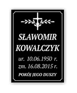 Náhrobná doska 29x21 PRIPEVNIŤ PÁSKOM Náhrobná doska 29x21 PRIPEVNIŤ PÁSKOM