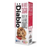 Diablo sušienky bez cukru s čokoládou a goji bobuľami Diablo sušienky bez cukru s čokoládou a goji bobuľami