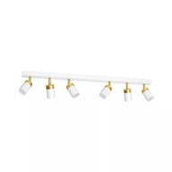 Stropné svietidlo JOKER WHITE/GOLD 6xGU10 Stropné svietidlo JOKER WHITE/GOLD 6xGU10