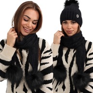 SET ALPACA ČIAPKA ŠÁL TEPLEJ ČIERNA 2513 SET ALPACA ČIAPKA ŠÁL TEPLEJ ČIERNA 2513