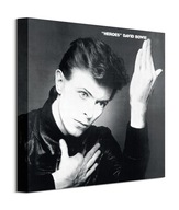 Obraz na plátne David Bowie Heroes 40x40 cm Obraz na plátne David Bowie Heroes 40x40 cm