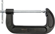 SKRUTKOVÁ SVORKA NÁDRŽKA TYP C 125mm YATO SKRUTKOVÁ SVORKA NÁDRŽKA TYP C 125mm YATO