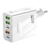 RÝCHLA SIEŤOVÁ NABÍJAČKA 65W GaN USB USB-C RÝCHLA SIEŤOVÁ NABÍJAČKA 65W GaN USB USB-C