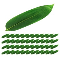 Bamboo Leaves Sushi Bbq Decor Leaf Mat