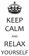 Nálepka na stenu s nápisom s citátmi KEEP CALM Nálepka na stenu s nápisom s citátmi KEEP CALM
