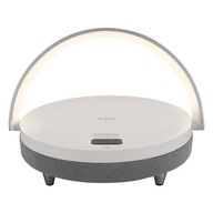 Lampa + USB + LED reproduktor 10W 4000K SATURN IDEUS Lampa + USB + LED reproduktor 10W 4000K SATURN IDEUS