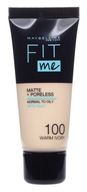MAYBELLINE FIT ME Zmatňujúci podklad 100 WARM IVORY MAYBELLINE FIT ME Zmatňujúci podklad 100 WARM IVORY