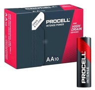 10x ALK DURACELL PROCELL INTENSE LR6 R6 AA BATÉRIA 10x ALK DURACELL PROCELL INTENSE LR6 R6 AA BATÉRIA