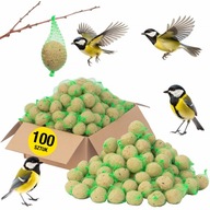 Tukové guľôčky pre voľne žijúce vtáky krmivo 100 x 90g