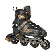 INLINE KORČULE NILS Nastaviteľné, PEVNÉ, ČIERNA, veľkosti 34-38 INLINE KORČULE NILS Nastaviteľné, PEVNÉ, ČIERNA, veľkosti 34-38
