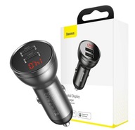 BASEUS NABÍJAČKA DO AUTO S LCD 2X USB 4,8A 24W BASEUS NABÍJAČKA DO AUTO S LCD 2X USB 4,8A 24W