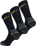 Dlhé pracovné ponožky CAT Caterpillar 43-46 3ks