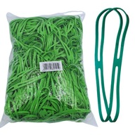 Krížové gumičky 160 x 1,5 mm, 1kg balenie - zelené