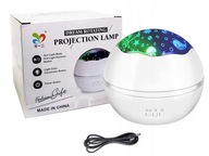 Projektor hviezdnej oblohy, otočná nočná lampa 2 v 1 Projektor hviezdnej oblohy, otočná nočná lampa 2 v 1