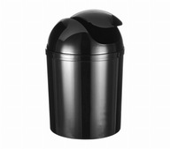 KÚPEĽŇOVÝ PLASTOVÝ KOŠ na smeti, ČIERNA, 5L KÚPEĽŇOVÝ PLASTOVÝ KOŠ na smeti, ČIERNA, 5L