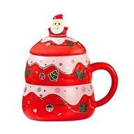 Keramický vianočný hrnček Kreatívny maľovaný čajník