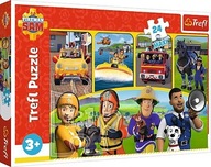 Sada hlavolamov Trefl Puzzle 24 Maxi Hasič Sam a priatelia Sada hlavolamov Trefl Puzzle 24 Maxi Hasič Sam a priatelia