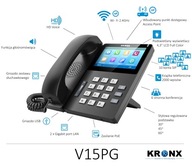 VoIP telefón Kronx V15PG