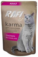 Rafi Mačka s morkou 100g mokré vrecúško pre mačku