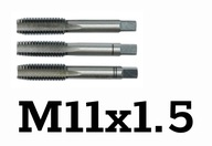 Ručné závitníky M11x1,5 mm 3 ks, Rock FORCE