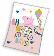 DETSKÁ DEKA PEPPA PIG 130x170 PEPA FLEECE DETSKÁ DEKA PEPPA PIG 130x170 PEPA FLEECE