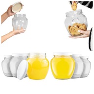 6x AMFORA sklenená dóza 1700ml PRÍPRAVA POHÁR TINKTÚRY UHORKOVÁ Dóza 1,7L 6x AMFORA sklenená dóza 1700ml PRÍPRAVA POHÁR TINKTÚRY UHORKOVÁ Dóza 1,7L