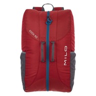 Lanový batoh Koox 40 tmavo červená/modrá lagúna Milo