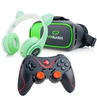 3D VR okuliare + GAMEPAD VIANOČNÝ DARČEK 3D VR okuliare + GAMEPAD VIANOČNÝ DARČEK