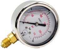 Hydraulický manometer 16 Bar 63mm manometer Hydraulický manometer 16 Bar 63mm manometer