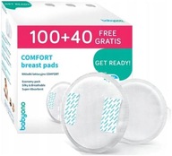 BabyOno COMFORT vložky na dojčenie 140 ks 296/140 BabyOno COMFORT vložky na dojčenie 140 ks 296/140