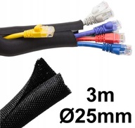 Káblový oplet Samozatvárací plášť Ø25mm 3m Káblový oplet Samozatvárací plášť Ø25mm 3m