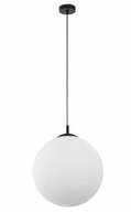 Závesná lampa E27, mliečna biela sklenená guľa, 25 cm Závesná lampa E27, mliečna biela sklenená guľa, 25 cm